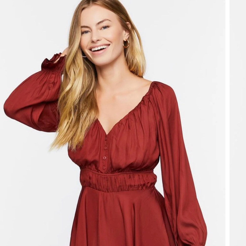 Trumpet Sleeve Flounce Romper